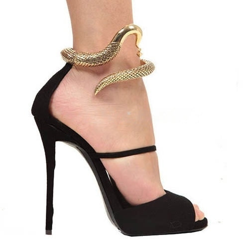 Shoes with snake hot sale wrapped around ankle