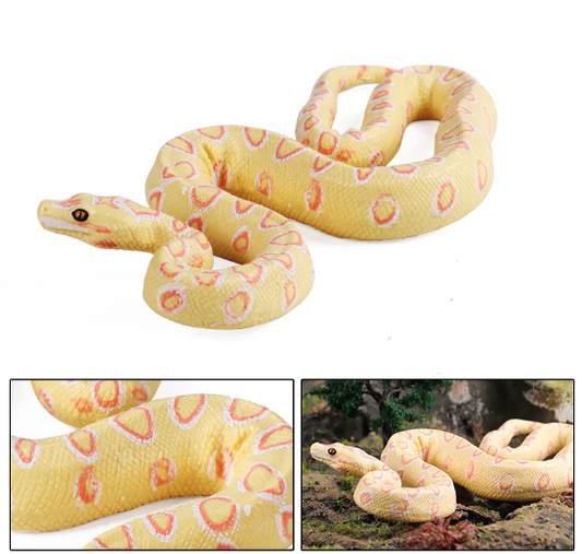 Yellow Boa Constrictor Toy | Snakes Jewelry & Fashion