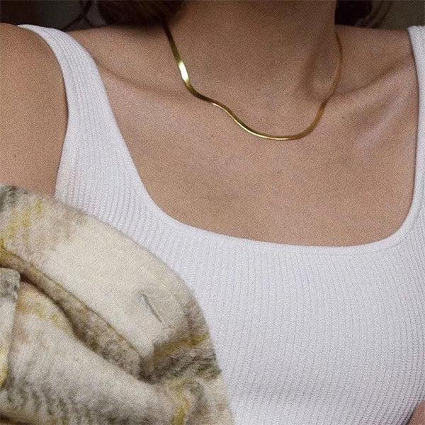 Gold Plated Snake Chain | Snakes Jewelry & Fashion