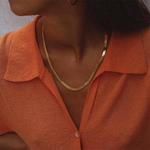 Gold Plated Snake Chain | Snakes Jewelry & Fashion