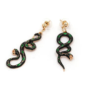Womens Black Earrings | Snakes Jewelry & Fashion
