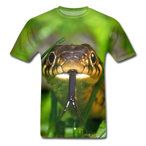 Curious Snake T-Shirt | Snakes Jewelry & Fashion