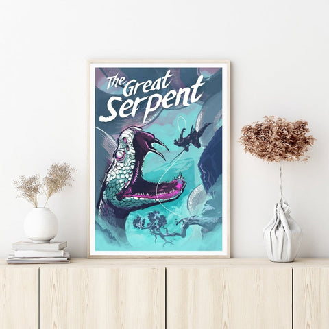 The Serpent Poster | Snakes Jewelry & Fashion