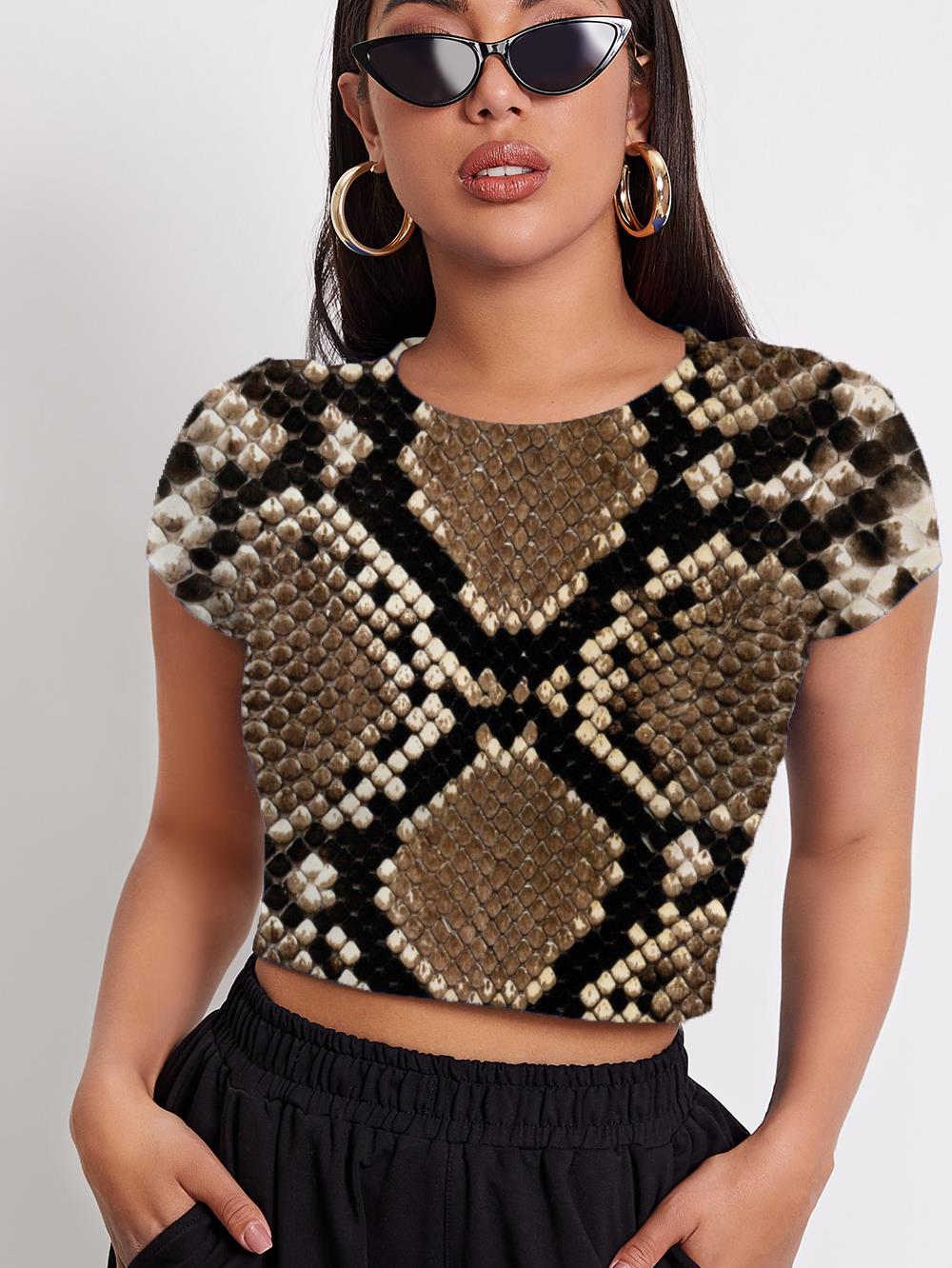Python Crop Top | Snakes Jewelry & Fashion