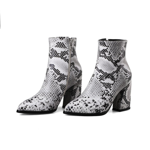 Snake Ankle Boots | Snakes Jewelry & Fashion