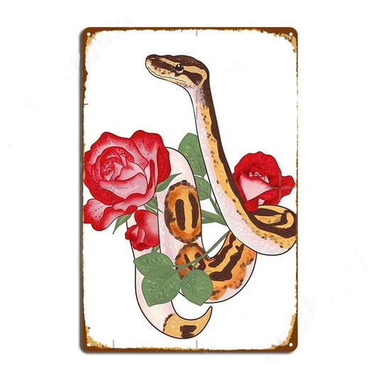 Ball Python Poster | Snakes Jewelry & Fashion