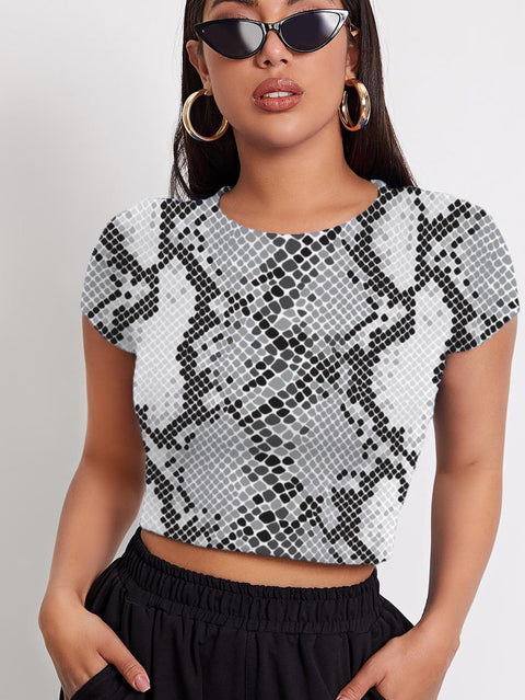 Snake Print Womens Tops | Snakes Jewelry & Fashion