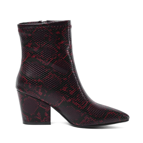 Red and Black Snake Skin Boots | Snakes Jewelry & Fashion