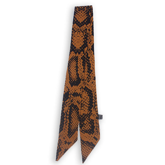 Snake Print Silk Scarf | Snakes Jewelry & Fashion