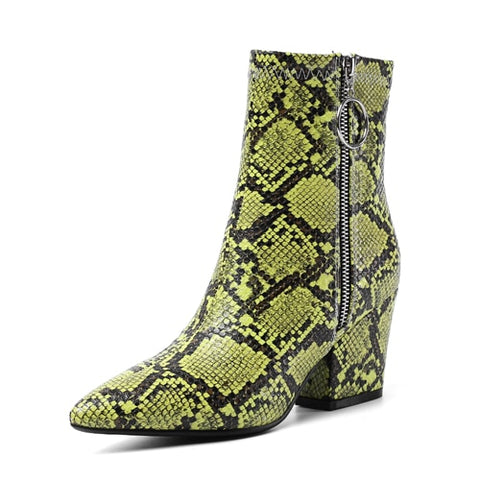 Womens Snake Print Boots | Snakes Jewelry & Fashion