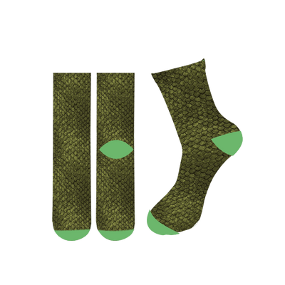 Green Snake Socks | Snakes Jewelry & Fashion