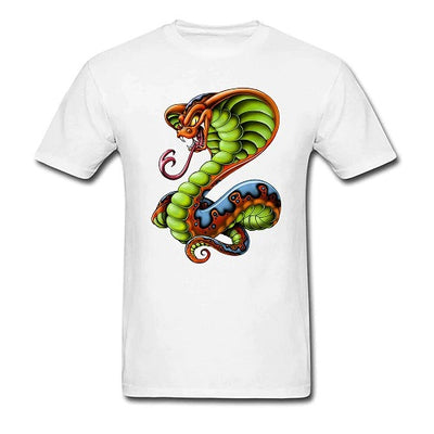 Ophiophagus Hannah T-Shirt | Snakes Jewelry & Fashion