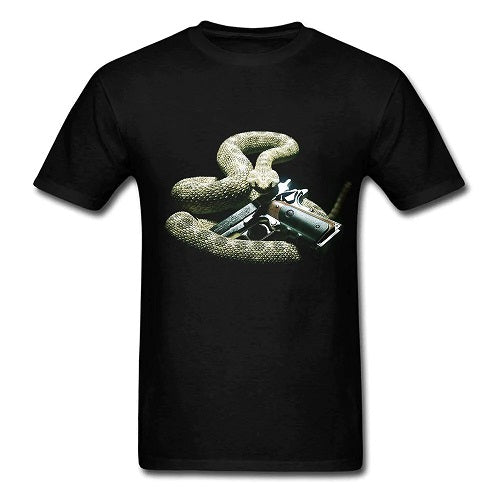 Python Colt 1911 T-Shirt | Snakes Jewelry & Fashion