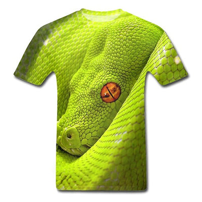 Python Viridis T-Shirt | Snakes Jewelry & Fashion