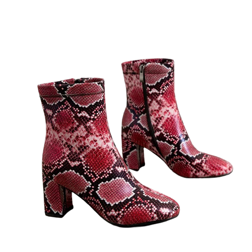 Red Snake Boots | Snakes Jewelry & Fashion