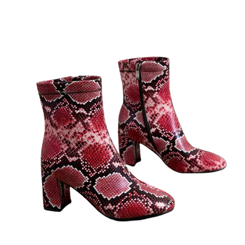 Red Snake Boots | Snakes Jewelry & Fashion