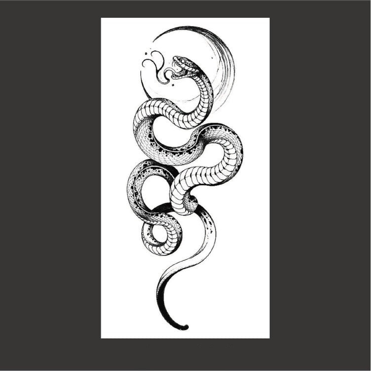 Snake Back Tattoo | Snakes Jewelry & Fashion