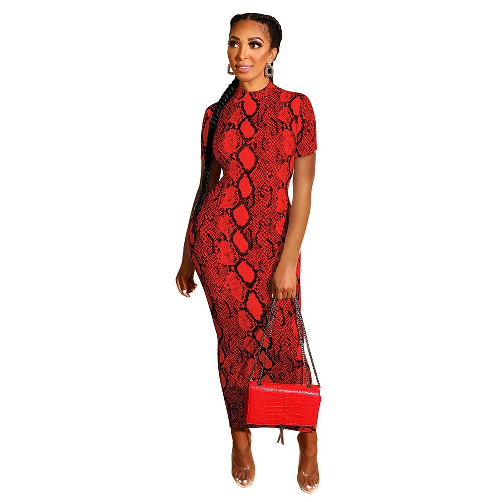 Red Snake Skin Dress | Snakes Jewelry & Fashion