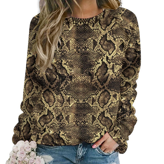 Snake Print Sweater | Snakes Jewelry & Fashion