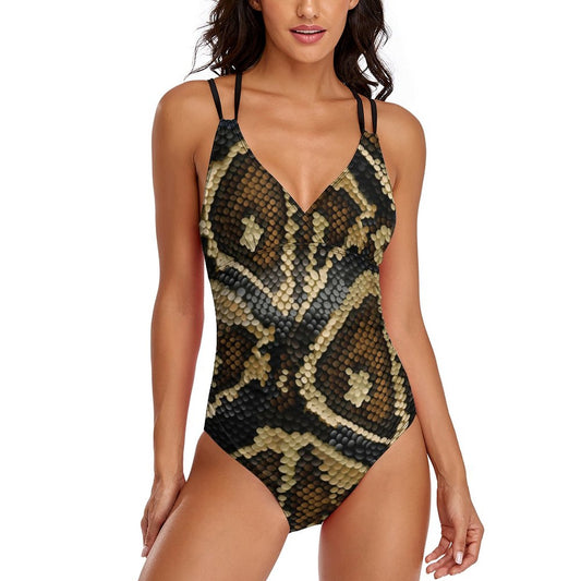 Python Print Swimsuit | Snakes Jewelry & Fashion