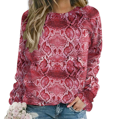 Red Snake Sweater | Snakes Jewelry & Fashion