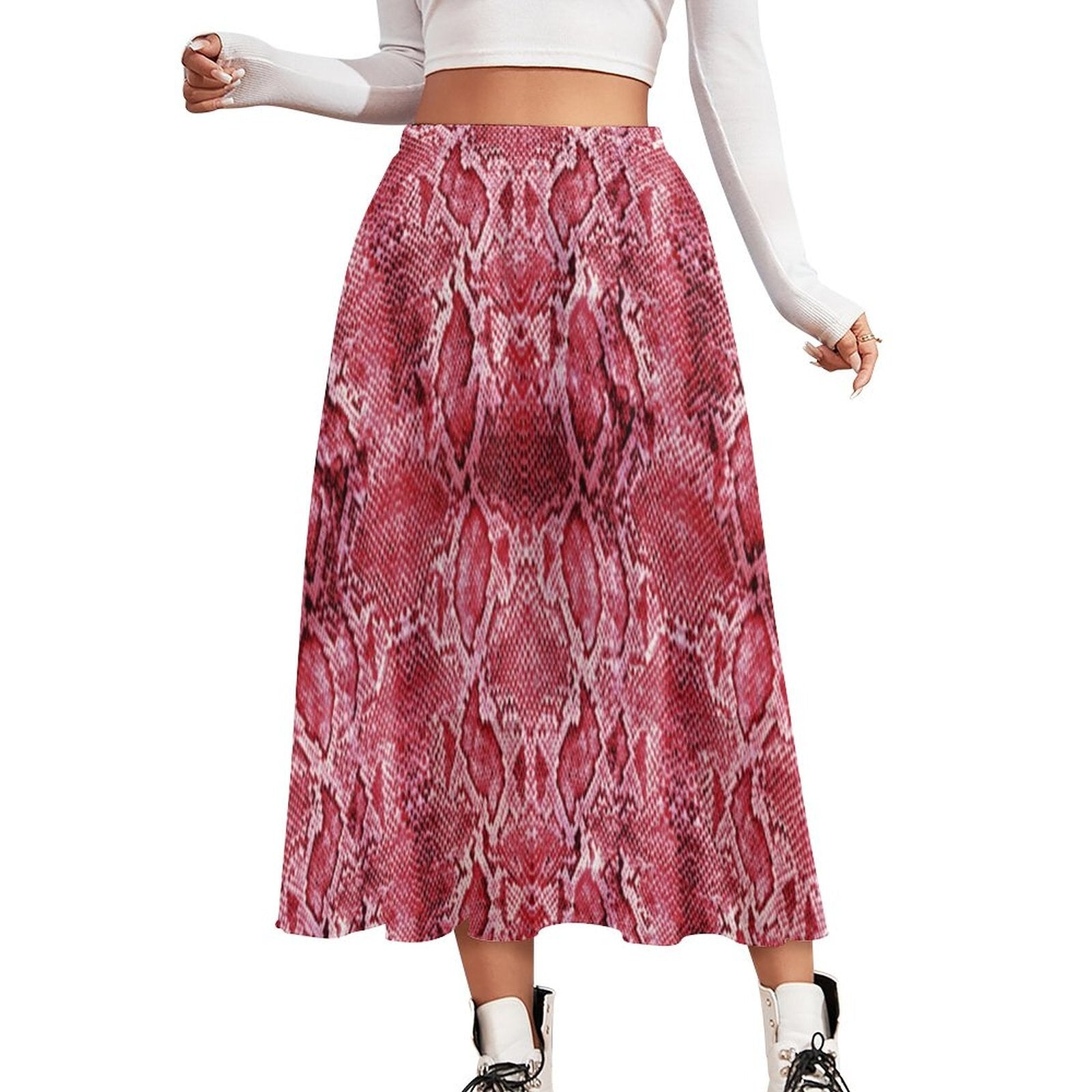 Red Snake Skirt | Snakes Jewelry & Fashion