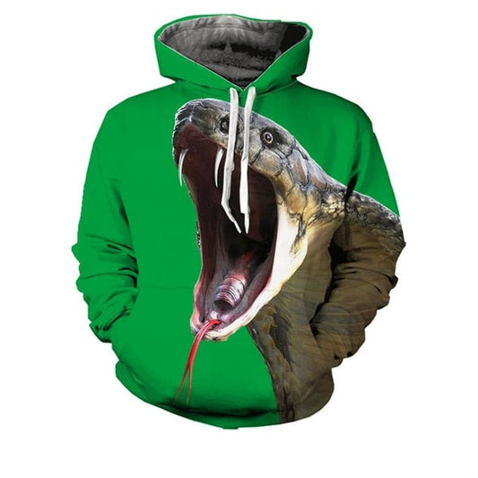 King Cobra Hoodie | Snakes Jewelry & Fashion