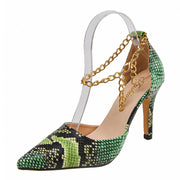 Green Snake Heels | Snakes Jewelry & Fashion