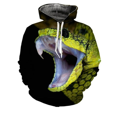 Garter Snake Hoodie | Snakes Jewelry & Fashion