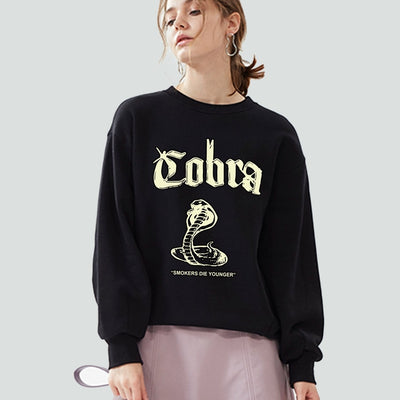 Cobra Sweatshirt Design | Snakes Jewelry & Fashion