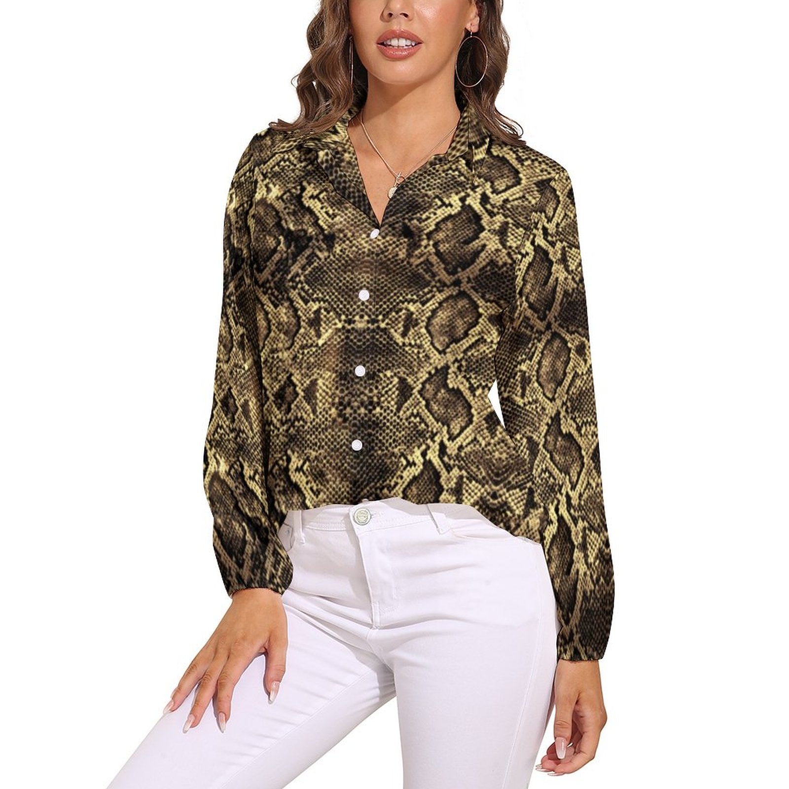 Python Blouse | Snakes Jewelry & Fashion