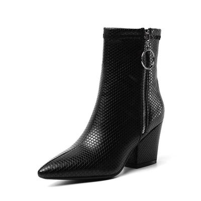 Black Snake Skin Boots | Snakes Jewelry & Fashion