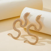Snake Hoop Earrings | Snakes Jewelry & Fashion