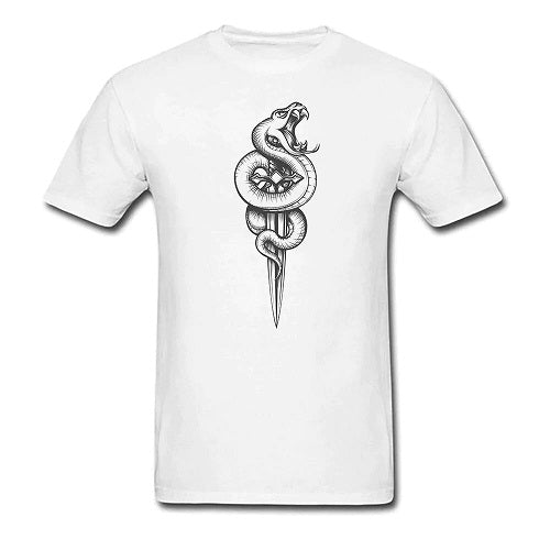 Snake Rod of Asclepius T-Shirt | Snakes Jewelry & Fashion