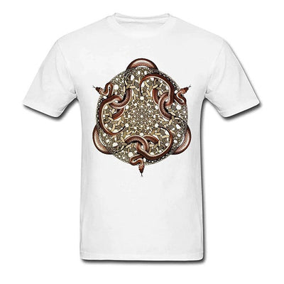 Snakes Kaleidoscope T-Shirt | Snakes Jewelry & Fashion