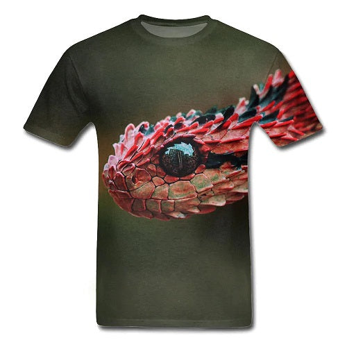 Spiny Bush Viper T-Shirt | Snakes Jewelry & Fashion