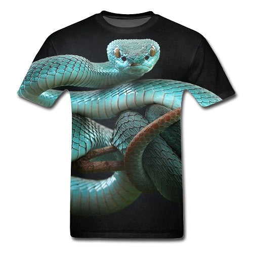 White-Lipped Island Pit Viper T-Shirt | Snakes Jewelry & Fashion