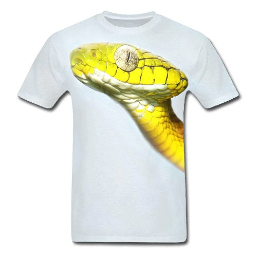 Yellow Viper T-Shirt | Snakes Jewelry & Fashion
