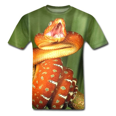 Young Emerald Tree Boa T-Shirt | Snakes Jewelry & Fashion