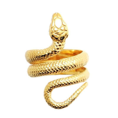 Antique Gold Snake Ring | Snakes Jewelry & Fashion