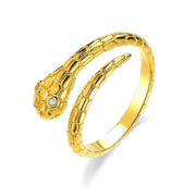 Ring Snake Gold | Snakes Jewelry & Fashion