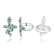 Silver Diamond Snake Ring | Snakes Jewelry & Fashion