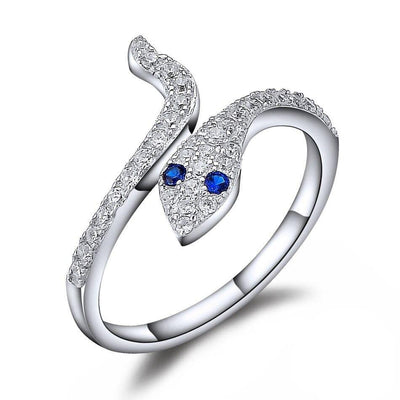 Blue Snake Ring | Snakes Jewelry & Fashion