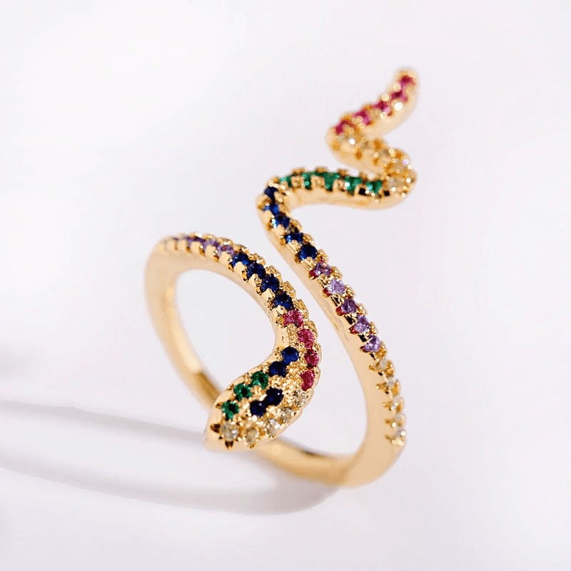 Gold Ring India | Snakes Jewelry & Fashion
