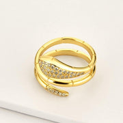 18k Gold Snake Ring | Snakes Jewelry & Fashion