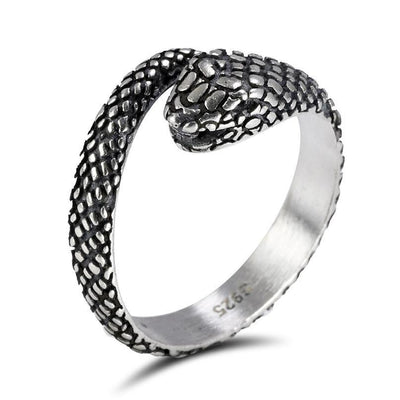 Silver Snake Ring Mens | Snakes Jewelry & Fashion