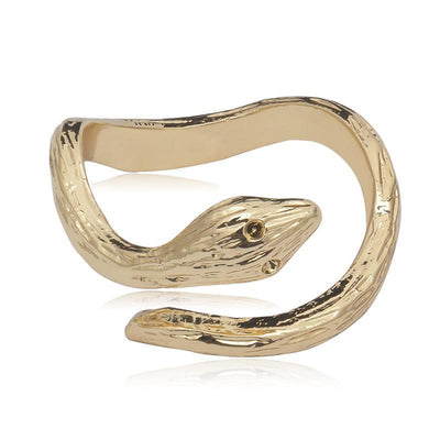 Snake Ring Yellow Gold | Snakes Jewelry & Fashion