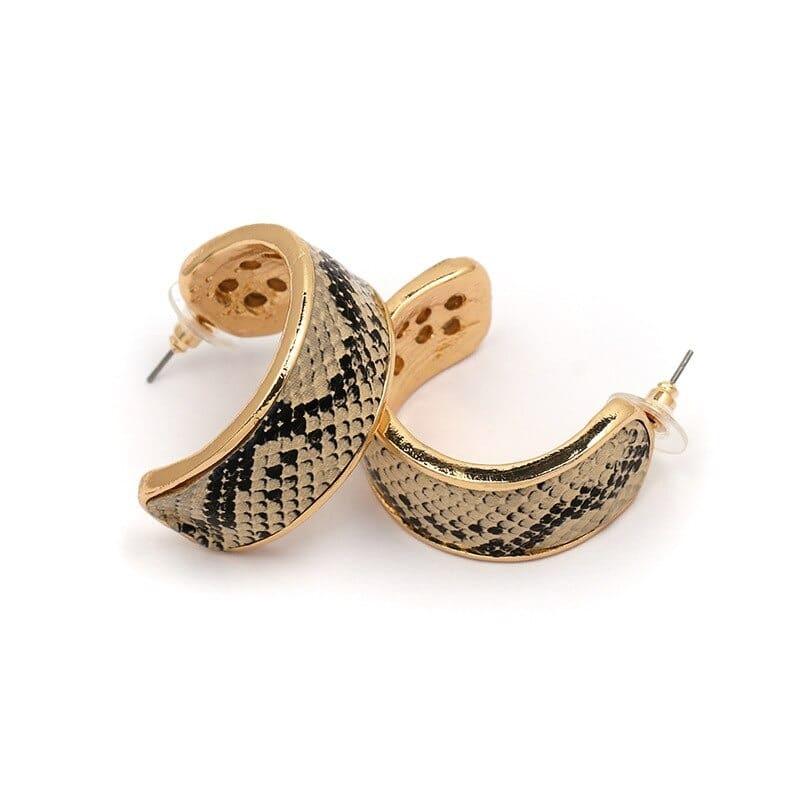 Snakeskin Earrings | Snakes Jewelry & Fashion