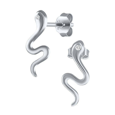 Small Snake Stud Earrings | Snakes Jewelry & Fashion