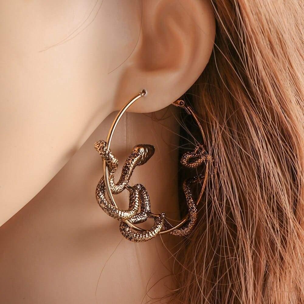 Snake Earrings India | Snakes Jewelry & Fashion